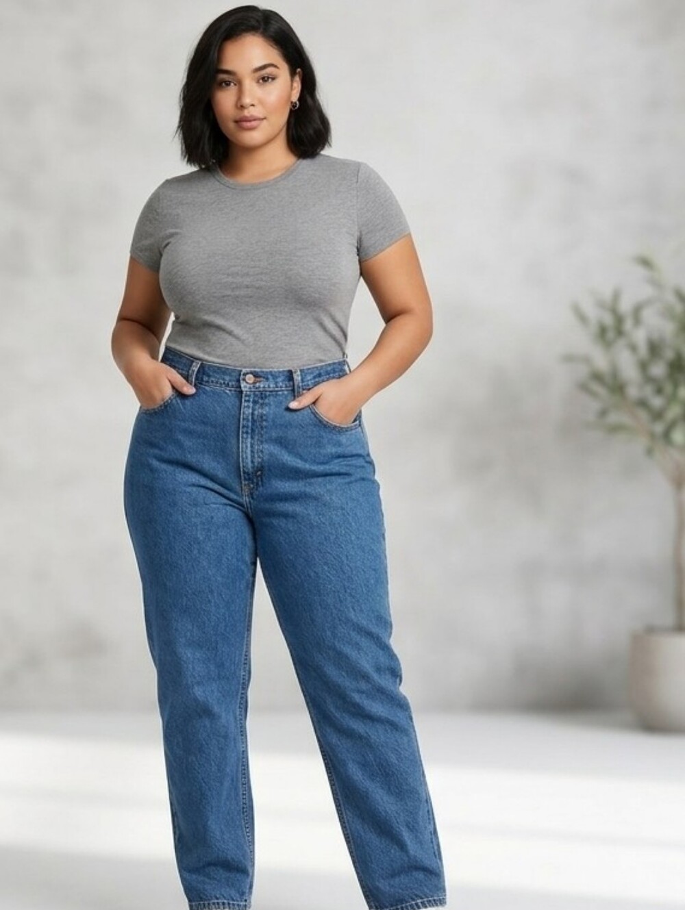 Vintage Lee Riders High Waisted "Cinch Back" Mom Jeans, Size 16